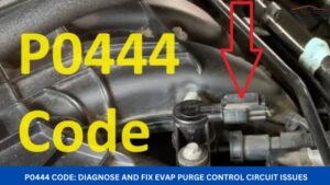 P0444 Code Diagnose and Fix EVAP Purge Control Circuit Issues