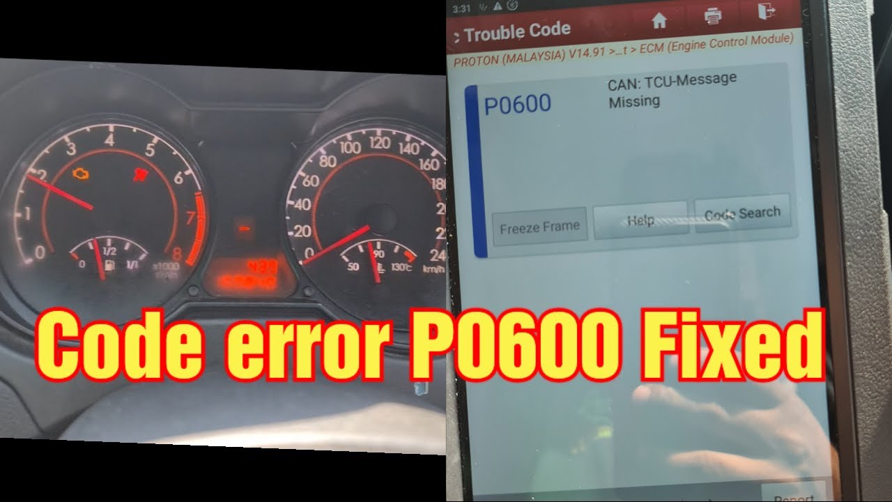 P0600 Code Mercedes