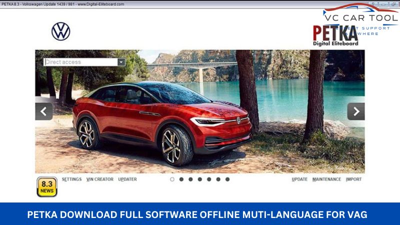 PETKA Download Full Software Offline Muti-Language for VAG