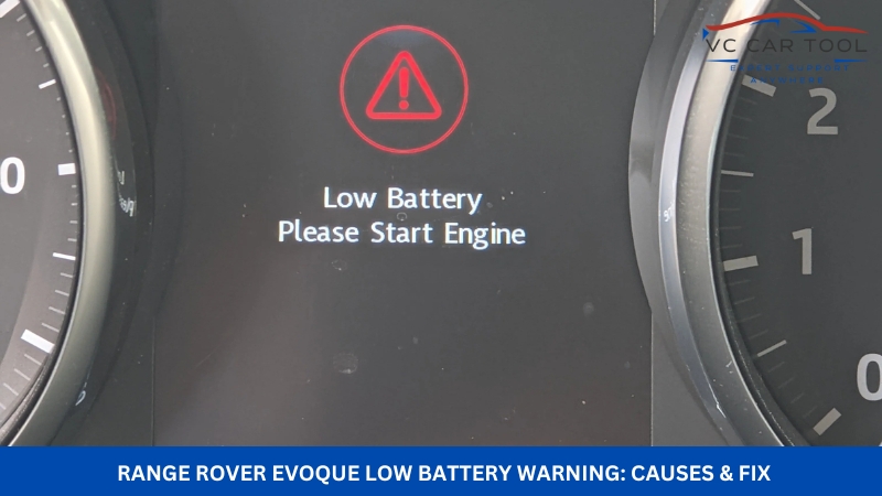 Range Rover Evoque Low Battery Warning Causes & Fix
