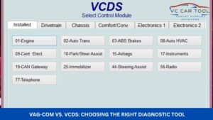 VAG-COM vs. VCDS Choosing the Right Diagnostic Tool