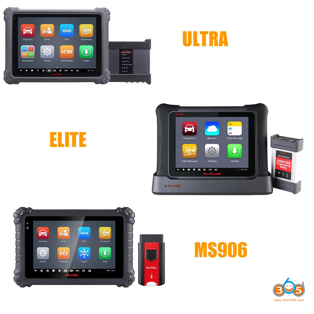 Autel MaxiSys Elite diagnostic scanner with wide vehicle coverage