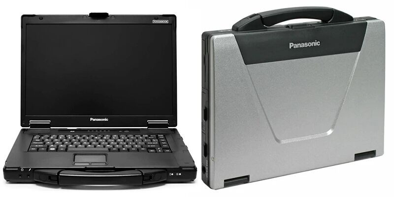 Panasonic CF-52 rugged laptop for automotive diagnostics
