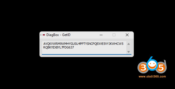 DiagBox Activation ID
