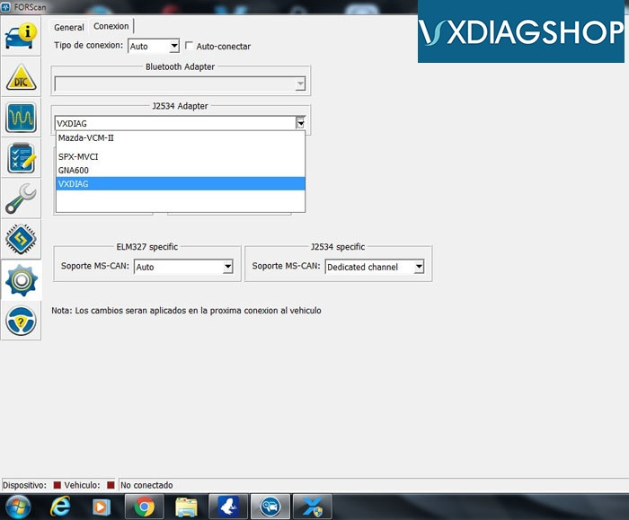 Forscan Configuration