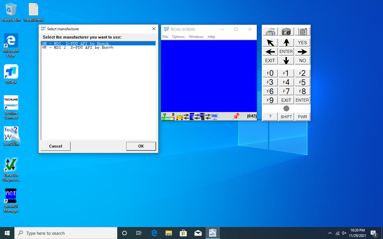 GM GDS2 Software Interface