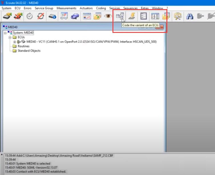 Select VCD- Vmax