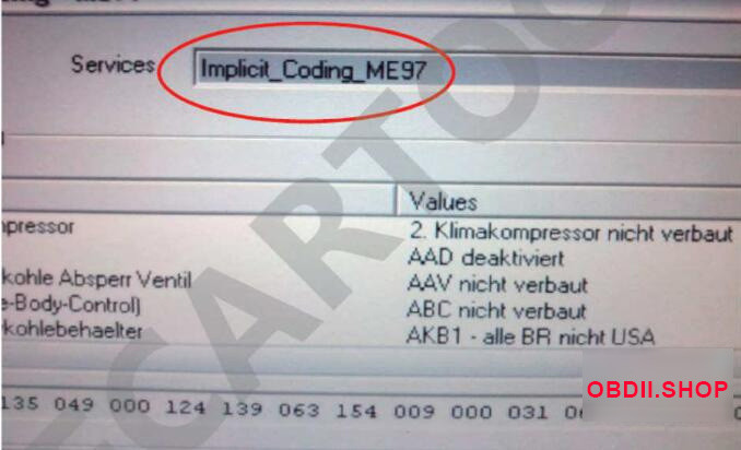 Select Vmax from list