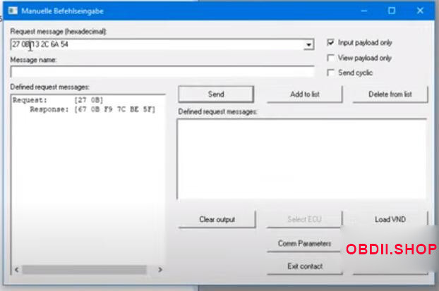 Press Generate to generate a key