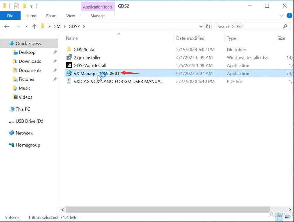 Installing VX Manager