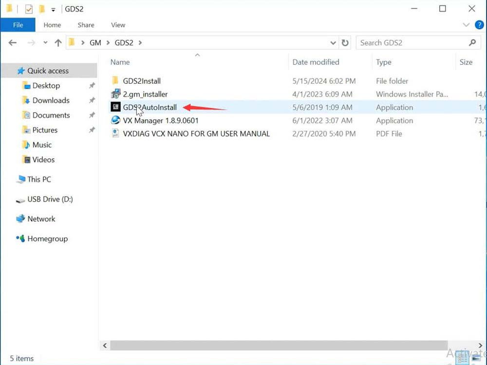 Following prompts to complete installation