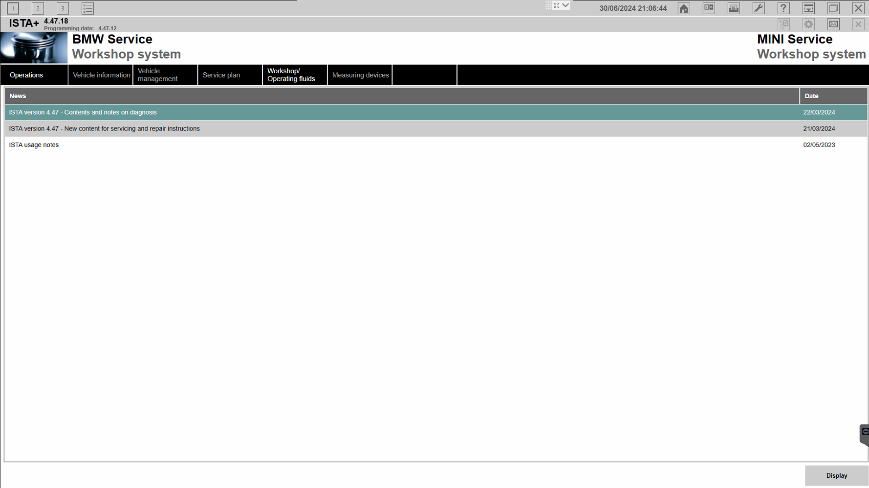 interface ista d