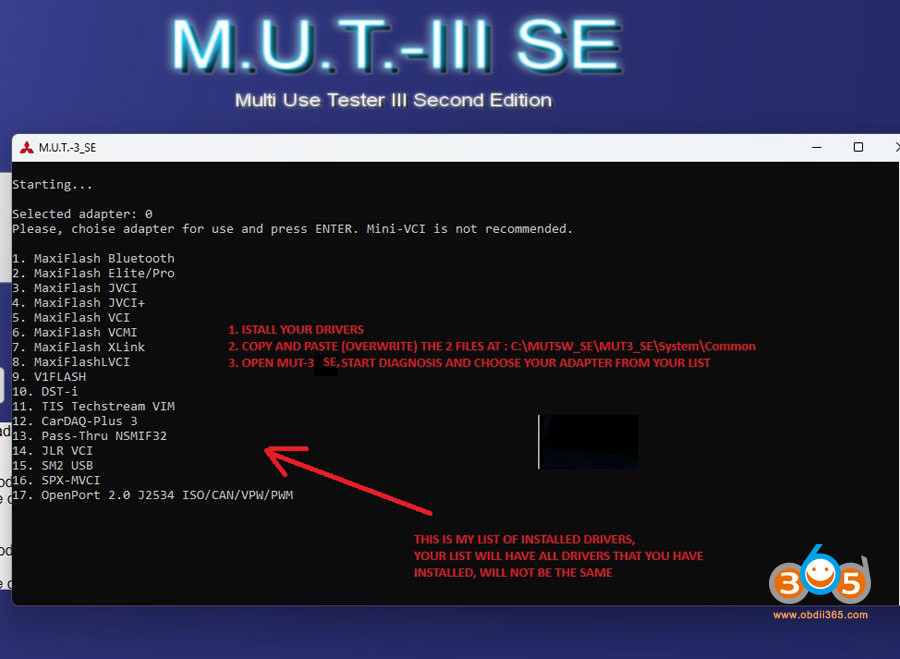 Mut Iii J2534 Drivers