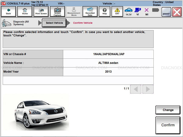 Nissan CVT Programming Software