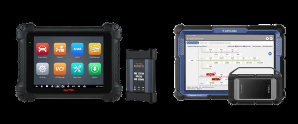 Phoenix Smart vs Autel MS909 Scan Tool showcasing their features
