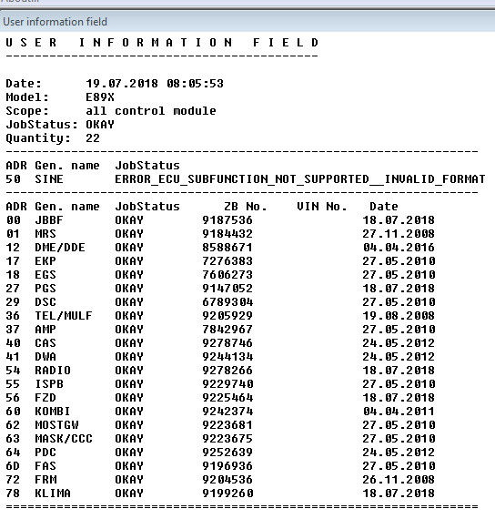 ECU Update with Winkfp