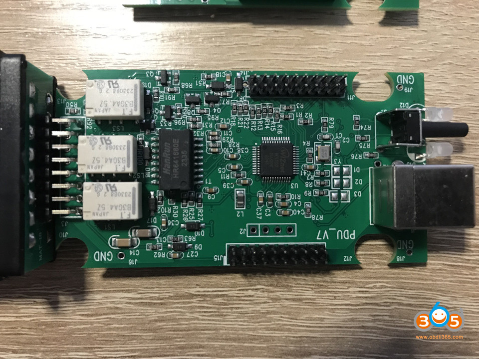 High-Resolution Image of VNCI 6154A Chipset