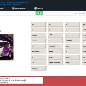 Citroën Car Model Supported