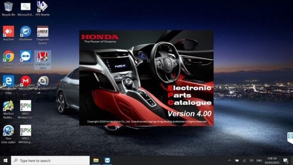 HONDA EPC Software background (1)