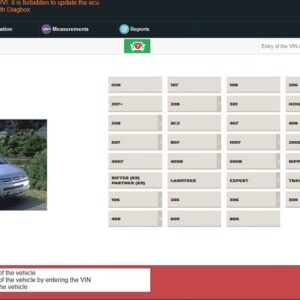Peugeot Car Model Supported