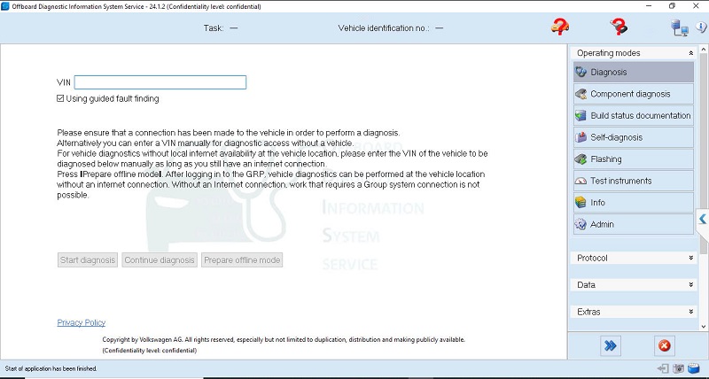 background odis service