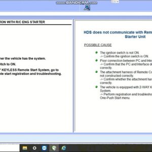 check error Honda HDS Software (4)
