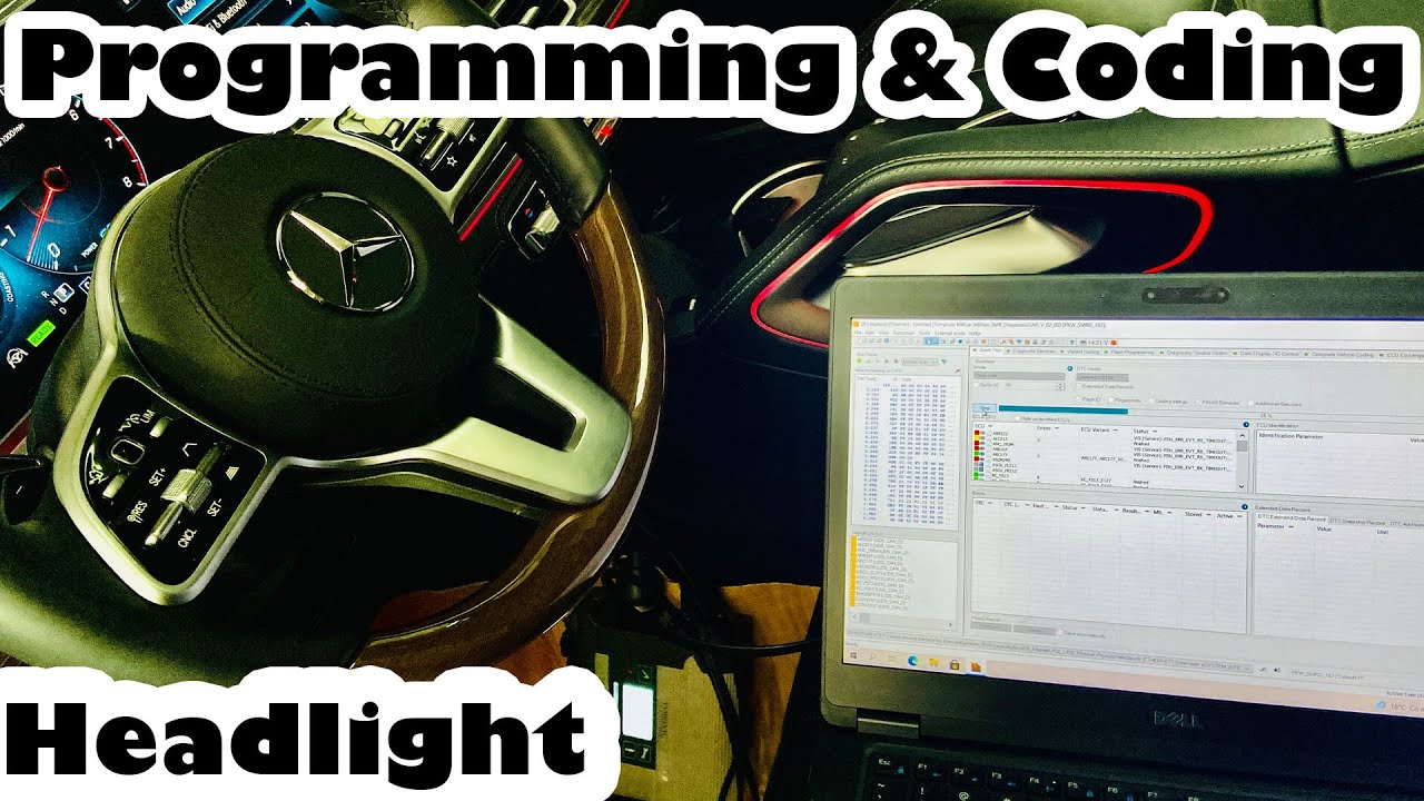 Mercedes Headlight Coding