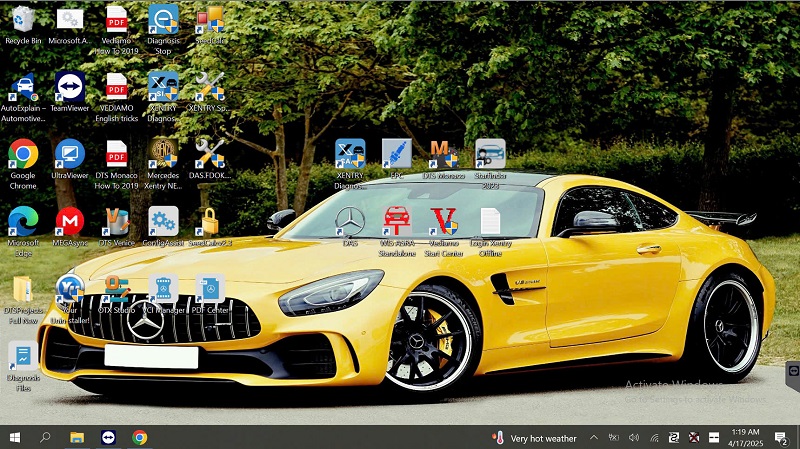 Mercedes full software