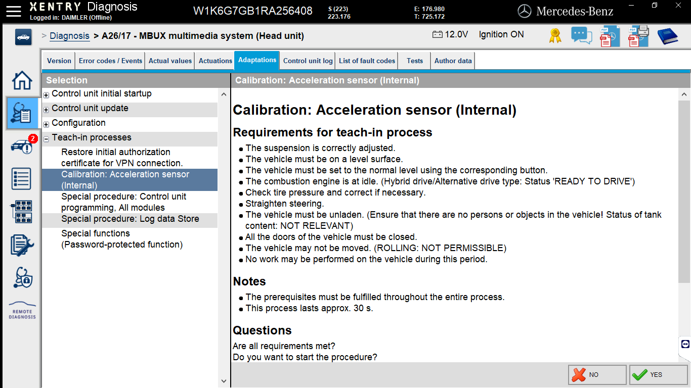 Xentry Adaptation (1)