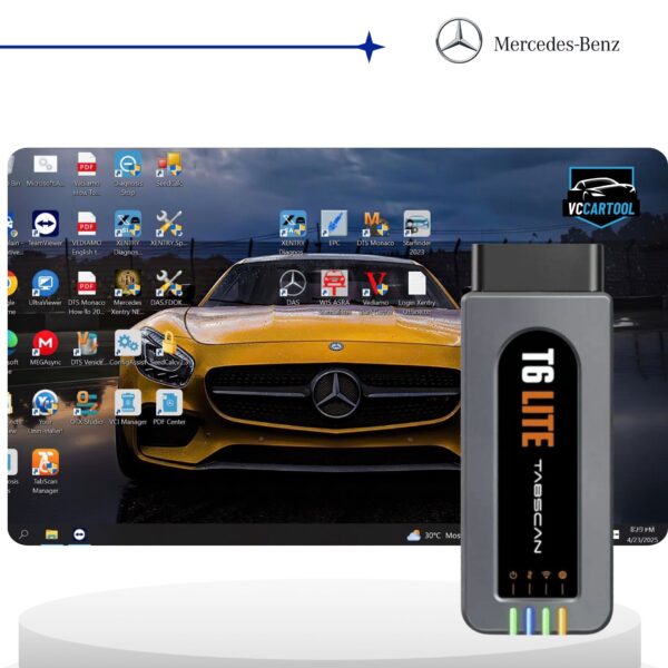 Combo Tabscan T6 Lite & Full Mercedes software