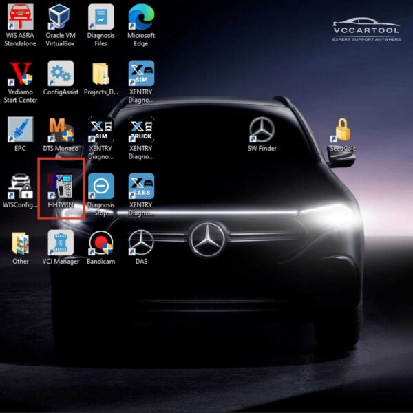 HHTWIN Mercedes Diagnostic Software (2)