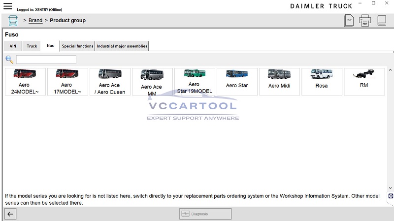 Xentry Truck Model Supported (10)