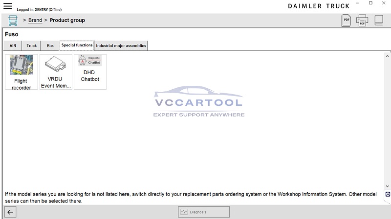 Xentry Truck Model Supported (11)