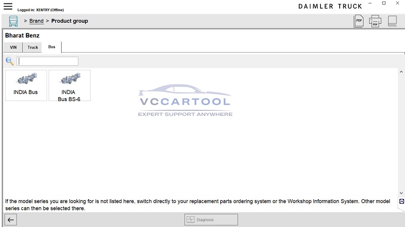 Xentry Truck Model Supported (7)
