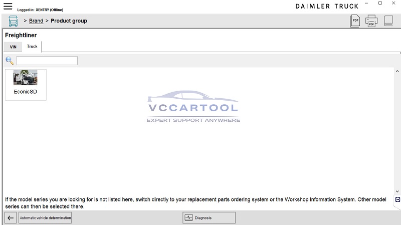 Xentry Truck Model Supported (8)