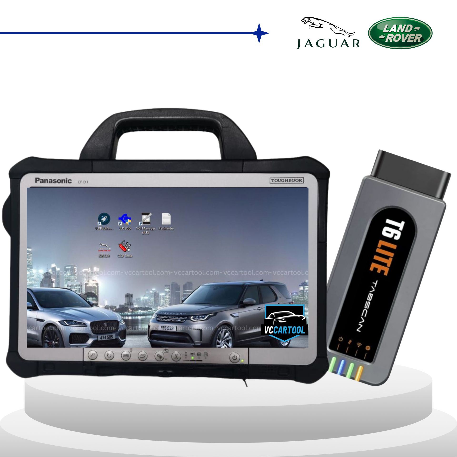 Combo Tabscan T6 Lite & Full JLR Diagnostic Software