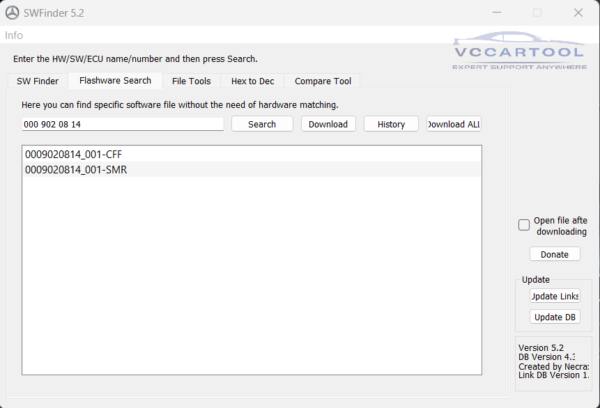 Flashware Search SW Finder