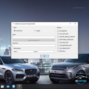 JLR SDD Seed Key Generator_