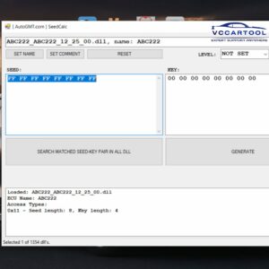Mercedes Seed-Key Calculator