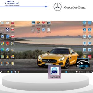 combo Mercedes Diagnostic Software and Certificate Xentry